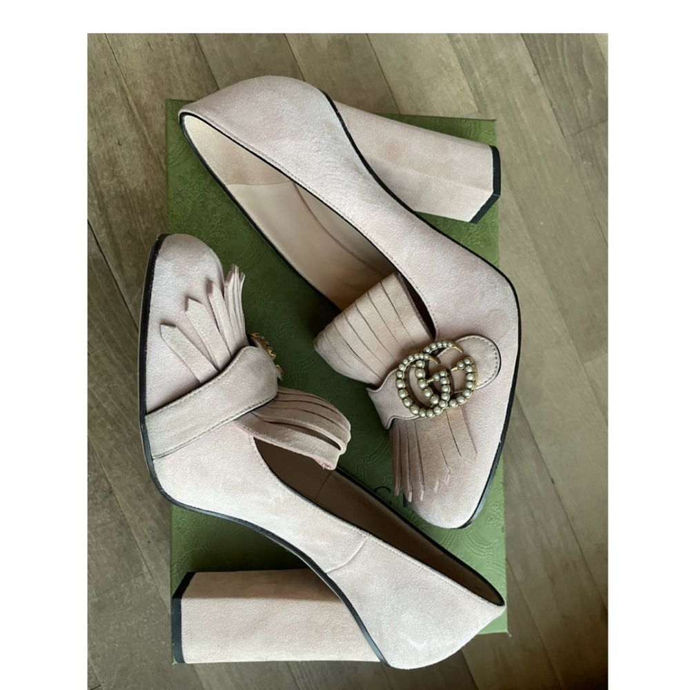 Gucci Marmot Platform heels